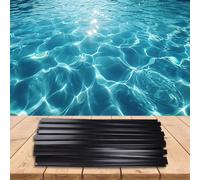 Coping Strips for Above Ground Pool Liner, 24 Inch PE Locking Bar Clips Replacement Kit, Secure Fit