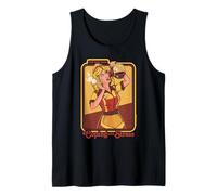 Coping With Stress Coffee Sarcastic Retro Funny Adult Humor Tank Top