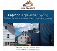 Copland: Appalachian Spring, Fanfare for the common man, Clarinet Concerto