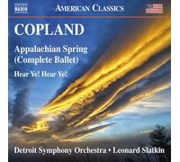 Detroit So/Slatkin - Copland:Appalachian Spring