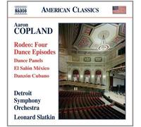 Copland: Rodeo/ Dance Panels [Leonard Slatkin, Detroit Symphony Orchestra] [Naxos: 8559758] by Detroit Symphony Orchestra (2013-06-13)