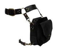 COPLKY Waist Bag Medieval Waist Belt Drop Leg Bag Steampunk Waist Pack Thigh Bag Leather Bag Motorcycle Waist Belt Drop Leg Bag