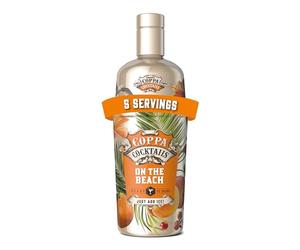 Coppa Cocktails Ready-to-Drink On the Beach | Easy Premium Pre-Mixed | Just Add Ice | 10% ABV | 70cl