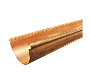 Coppa Gutta Half Round Copper Gutter 125mm X 76mm Pack Of 5
