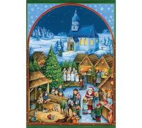 Coppenrath Advent Calendar 'Church Market' Traditional 24.5 x 35 Centimeter