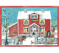 Coppenrath Advent Calendar 'Nordic Christmas' Traditional 24.5 x 35 cm