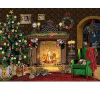 Coppenrath Cosy Christmas Eve A4 Traditional Picture Advent Calendar Designed by Barbara Behr: Kaminzimmer