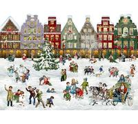 Coppenrath In the Christmas Street A3 Traditional Picture Advent Calendar Designed by Barbara Behr