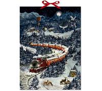 Coppenrath Magical Winter Express Traditional Luxury Christmas Picture Advent Calendar Designed by Barbara Behr
