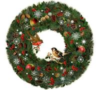 Coppenrath Winter Birds and Berries Wreath Traditional Luxury Christmas Picture Advent Calendar Designed by Barbara Behr: Adventskalender