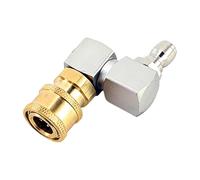 Copper 1/4 Inch Rotating Sprays Head Garden Sprinkler Head with 360 Degree for Efficient Plant Care Garden Hose Nozzle