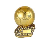 (copper, 20CM) Fifa Ballon Dor Trophy Replica Souvenir Decoration