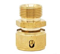 Copper 22 * 1.5 Water Pipe Joint Quick Connector for Cleaning Machine, External Thread Water Connection Adapter for Plumbing Fixtures