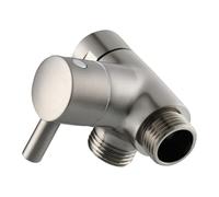 Copper 3 Way Faucet Diverter Valve with Lever 1/2 Inch Connection