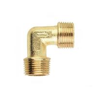 Copper 90 Degree Elbow Valve for Air Compressor Unloader Applications Supporting Standard Thread Sizes and Common Air System Requirements (A)