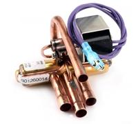 Copper Air Conditioner Four-Way Reversing Valve With Coil, High Temperature Resistant Sealing, For 1.5 2 3P HVAC Systems(1P)