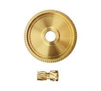 Copper Alloy Pinion Gear Replacement for Daiwa Reels | Brass construction, gold finish, fits PR100H/PD106H, restores smooth casting, precise fit