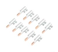 Copper Aluminium Cable Lugs DTLC Bi-Metal Terminal Blocks for Wire Connector, No Crimping Required, 4 Sizes 10/16/25/35mm², Pack of 10 with Heat Shrink Tubing(25)