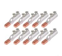 Copper Aluminium Cable Lugs DTLC Bi-Metal Terminal Blocks for Wire Connector, No Crimping Required, 4 Sizes 10/16/25/35mm², Pack of 10 with Heat Shrink Tubing(35)