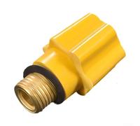 Copper Argon Welding Tail Cap Compatible with QQ150/QQ300 Torches Thread Long and Short Options for WP17 WP18 WP26 Nozzle Flow Guide Washer Needle Clamp for Enhanced Gas Flow and Clean Weld Seams(B)