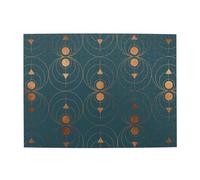 Copper Art Deco On Emerald,500 Pieces Puzzles for Adults-Wooden Jigsaw Puzzle for Adults Elderly