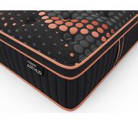 Copper Arthur Pocket Spring Memory Foam Mattress Arthur Sleep Dark Grey Super King