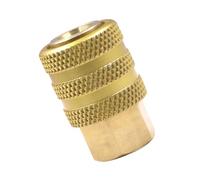 Copper Auto Locking Air Chuck with 2 Jaw Design 1/4 Inch Thread for Tire Inflation Metal Tube 45.8cm Heavy Duty Quick Release Quick Release Tire Valves Chuck