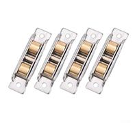 Copper Ball Bearing Patio Door Wheels 4pcs Steel(A)