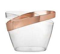 Copper Banded Champagne Bucket, Wine, Champagne, Cooler, Bar, Restaurant