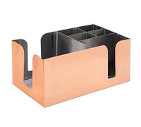 Utopia Copper Bar Caddy - Napkin Holder, Bar Tidy, Bar Organiser, Bar Caddies, Barware