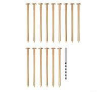Copper Based Stump Killer Nails That Provide Consistent Ion Release Across Temperature and Moisture Variations (15PCs)