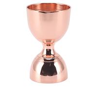 Copper Bell Jigger Premium Cocktail Jigger 30/60ml Stainless Jigger for Bartending Steel High Accuracy Wide Opening Shot Measure Jigger for Cocktail Liquor Cocktail Jigger(30/60ml Rose Gold)