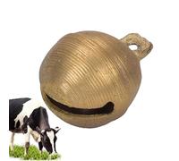 Copper Bells for Grazing Sheep - Bronze Cowbells | Loud Bronze Bell for Livestock Tracking, Farm Management, Animal Identification, Pasture Monitoring, Traditional Ge
