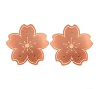 Copper Bird Bath Cleaning Discs 2pcs with Rust-Resistant Design for Year-Round Outdoor Use, Fits Bowl-Shaped and Traditional Bird Baths, Efficient Water Purification with Stable(A)
