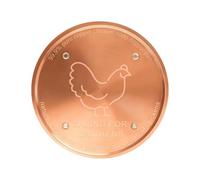 Copper Bird Bath Disc 10cm Water Purification Plate