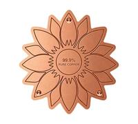 Copper Bird Bath Disc | Flower-Shaped Cleaning Accessories for the Garden, Bird Bath Cleaning Disc for Water Cleaning - For Outdoor Garden Yard Lawn Patio Winter Concrete Stone Ceramic