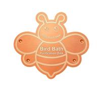 Copper Bird Bath Disc Safe Animal Shaped Universal Purification