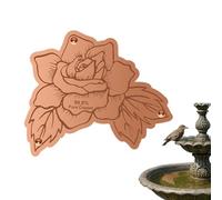 Copper Bird Bath Disc Stable Triple-Point Support Purification Plate | Bird Bath Purification Disk for Outdoors Backyard Porch Courtyard Garden Yard Patio Lawn Grassland Outside