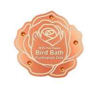 Copper Bird Bath Disk | All-Season, Physical Safety Purification - Copper Ion Bird Bath Cleaner | Automatic Removal Of Limescale Deposits, Suitable For Outdoor Gardens And Courtyards