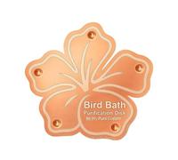 Copper Bird Bath Disk | All-Season, Physical Safety Purification - Copper Ion Bird Bath Cleaner | Automatic Removal Of Limescale Deposits, Suitable For Outdoor Gardens And Courtyards