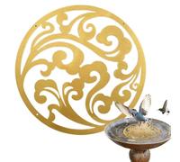 Copper Bird Bath Purification Tray,Copper Bird Disk,4-Inch Freestanding Birdbaths Bowl |,Safe Pure Copper Cleaning Disk,All - Season Compatibility Ensures Safe,Clear Water for Your Feathered Friends
