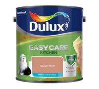 Copper Blush Dulux Easycare Kitchen Matt Emulsion Paint 2.5L - Grease & Stain Resistant, Washable Matt Finish, Durable Interior Paint for Kitchen Walls & Ceilings