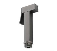 Copper-Bodied Toilet Bidet Sprayer With Square Nozzle Provides Steady High-Pressure Flow Without Leakage Or Pressure Drop(Gray)