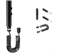 Copper Body Toilet Sprayer 2 Mode Nozzle Wall Mount(Black) | Powerful water flow, removes stubborn stains, flexible reach, copper body, wall mounted design