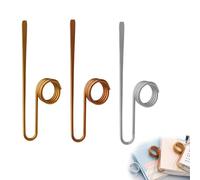 Copper Book Holder Ring - Metal Thumb Book Page Holder, Light Weight Book Opener Tool, For Book Reading Women Men (ALL)