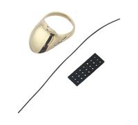 Copper Bow Thumb Ring Designed for Eastern Traditional Use with Focus on Korean Chinese and Mongolian Thumb Draw Techniques (22mm)