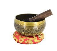 Copper Bowl 9.5cm Yoga Meditation Sound Therapy Buddha Sound Bowl Tibetan Meditation Singing Bowl Copper Chime Turning Bowl Home Decoration Bowl,9.5cm