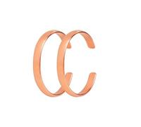 Copper Bracelets Pack of 2 | Adjustable Pure Copper for Men & Women Health Benefits | Fits to Any Size Wrist Handforged by Expert Artisans | Made of High Gauge Copper