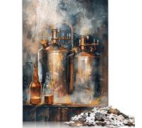 Copper Brewing Stills Jigsaw Puzzles for Adults 1000 Pieces Boys Girls Paper Puzzle Game Birthday Gifts Jigsaw Puzzle Casual Games 38x26cm/1000pcs