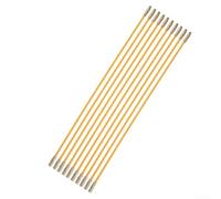 Copper Cable Pulling Tool 33cm 10-Pack for PVC Pipes(33cm) | Pure copper build, 33cm length, 10-pack value, fits PVC pipes, easy wall piercing